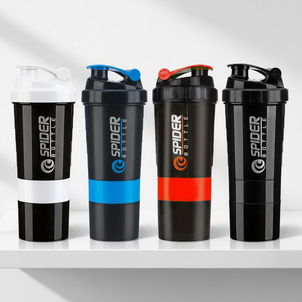 Shaker à Protéines - 3 Compartiments