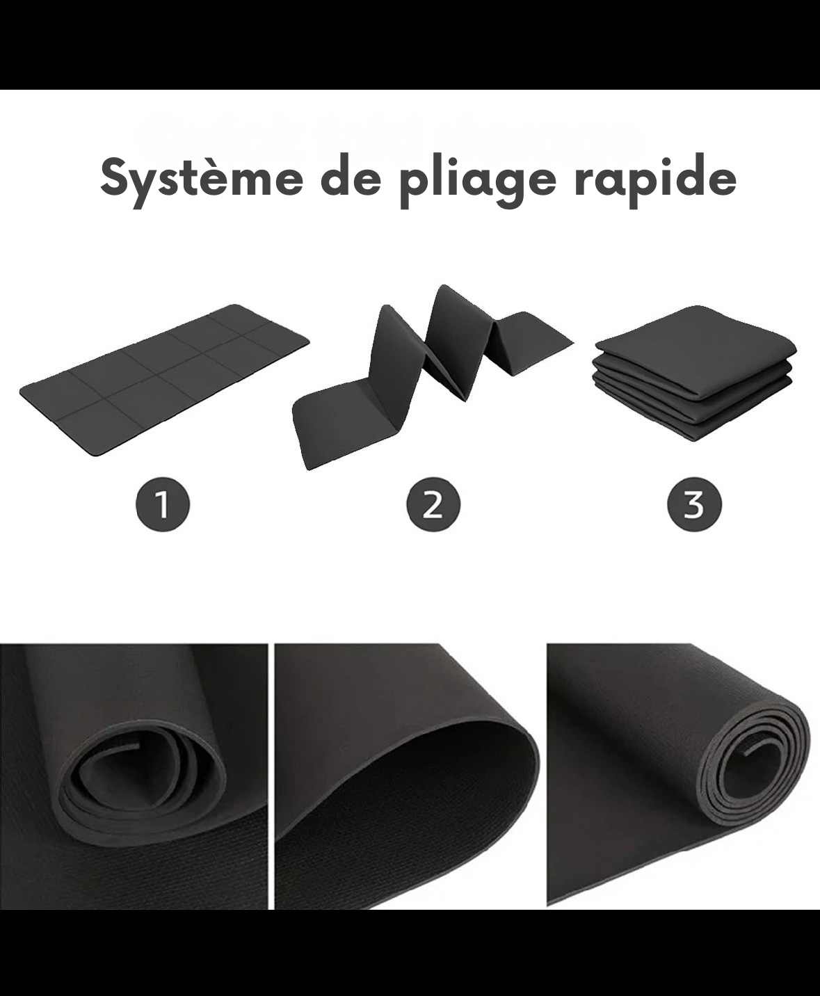 Tapis de Yoga Antidérapant
